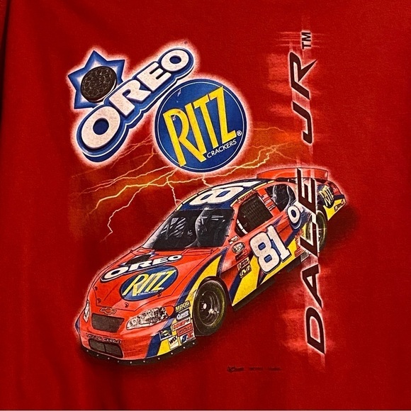 Dale Earnhardt Jr.  T Shirt Men’s Size XL Racer No. 81 Crew Neck Short Sleeve - Picture 7 of 12